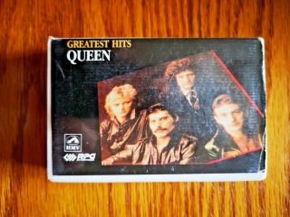 Queen Greatest Hits 1981 Clamshell Ultra Rare Cassette Tape India 12/93