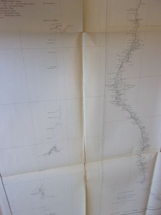 1877 U.  S.  Coast Progress Survey Map from the California Tamoulas Bay to Oregon 3
