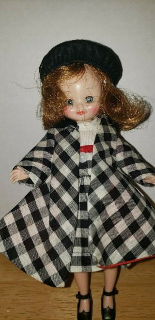 American Character Betsy Mccall Doll Rare No Bangs In Town And Country Outfit