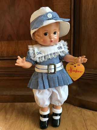 Effanbee Vintage Patsy Doll with Trunk,  Stand,  Clothes,  and 2