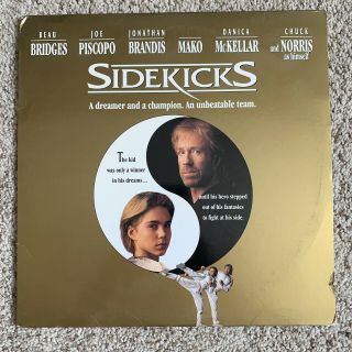 Sidekicks Laserdisc - Chuck Norris - Rare