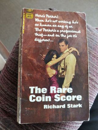 The Rare Coin Score By Richard Stark (paperback,  1967) Fawcett Gold Medal