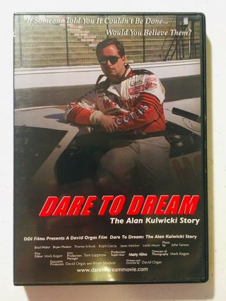 Dare To Dream: Alan Kulwicki Story (dvd) Rare Oop Nascar Bio Documentary Film,