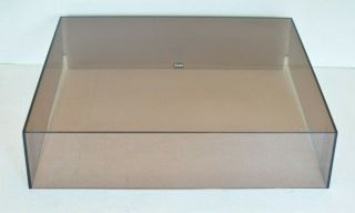 Rare Dual Ch - 5 Or Ch - 6 Dual 1219 Turntable Dust Cover For Dual Ck 20 Plinth