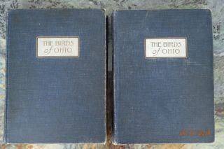 Antique The Birds Of Ohio,  2 Volume Set Hardcover – 1903