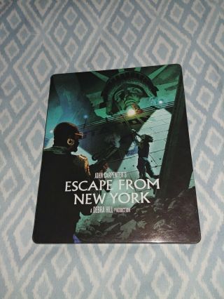 Escape From York Blu Ray Steelbook Limited Edition (rare)