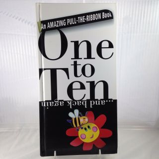 Rare 2006 Large Format One To Ten Back Again Pull Ribbon Book