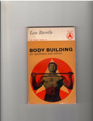 Body Building For Sportsmen And Athletes Lou Ravelle Rare Softcover British Book