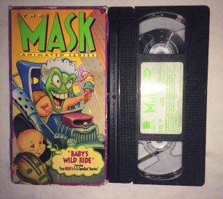 The Mask: The Animated Series - Babys Wild Ride (vhs,  1995) Rare