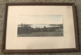 Antique Moosehead Lake Maine Me Custom Framed Photo Photography Art Print