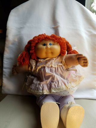 Vintage 1987 Cabbage Patch Babies Doll Kids Bella Andrana Birthday October 1st