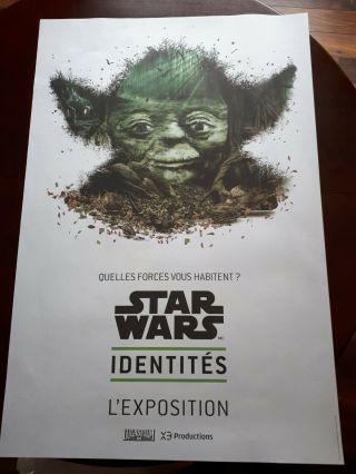 Star Wars Poster Identities,  Exhibition Expo Rare,  Yoda