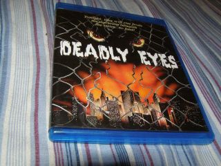 Deadly Eyes (region A Blu - Ray Disc Only) Rare & Oop Shout / Scream Factory