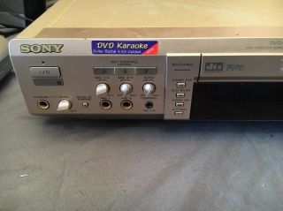 Rare Sony High End DVD karaoke player Cd/dvd Player DVP - K880D European 2