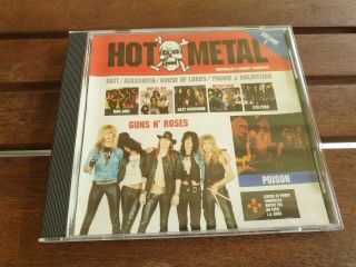 Cd Various - Hot Metal (rare 1989 80 