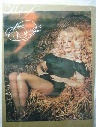 Dolly Parton Vintage Poster Garage Bar 1978 Country Cng983