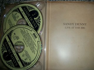 SANDY DENNY - LIVE AT THE BBC - RARE 4 DISC BOXSET - 3