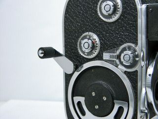 Rare BOLEX BACKWINDER for Bolex 8mm Movie Camera For D8LA B8L P1 P2 3