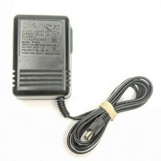 Atari Jaguar Ac Adaptor Power Cord Rare Official Oem 120v 9v