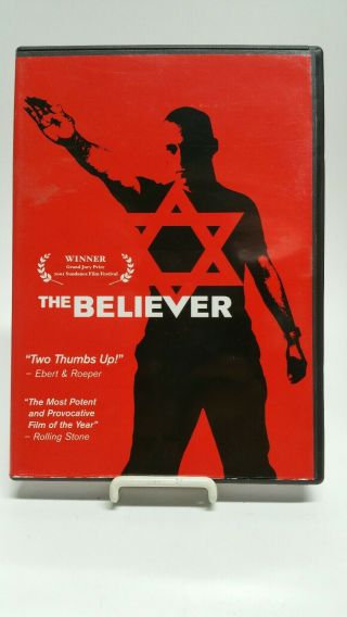 The Believer : Rare Oop Dvd - Ryan Gosling,  Billy Zane - 2001 Sundance Winner