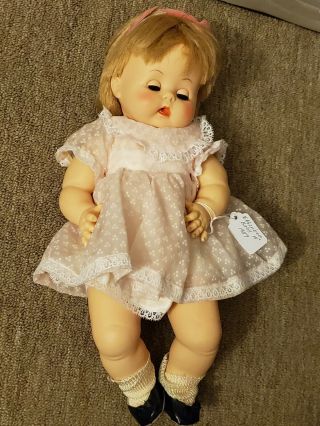 Vintage 1959 15 " Effanbee Baby Doll