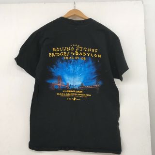 90’s ROLLING STONES / Pearl Jam Bridges To Babylon T Shirt RARE Large 2