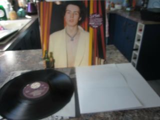 Sid Vicious Sid Sings Virgin V2144 1979 With Poster Rare Album
