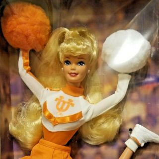 University Barbie Cheerleader Tennessee Ut Vols Volunteers Special Edition 1997