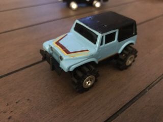 Vintage 1980s Schaper Stomper 4x4 Blue Jeep Rare Runs 100