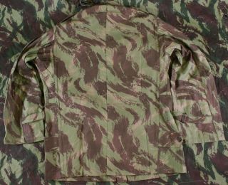 Portuguese Airborne Para Smock Lizard Camo Jacket Rare Bush War Rhodesian S/M 2
