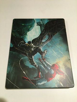 Spider - Man Homecoming 4K Blu Ray Best Buy Steelbook OOP Read Rare 2
