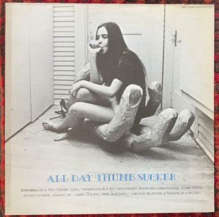 All Day Blue Thumb Sucker Lp Vinyl 1970 T.  Rex Love Ike & Tina Turner Rare Comp