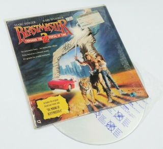 1991 Beastmaster 2 Through The Portal Of Time - Laser Disc Ld Very Rare