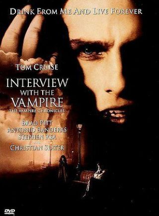 Interview With The Vampire Rare Oop Dvd With Case & Cover Art Buy 2 Get 1