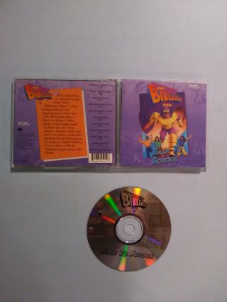 The Bibleman Show - Back To School (cd.  1995,  Pamplin) Rare Cd