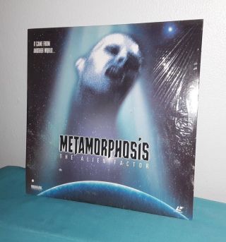 Metamorphosis: The Alien Factor Laserdisc Ld Vidmark W/ Shrinkwrap Rare