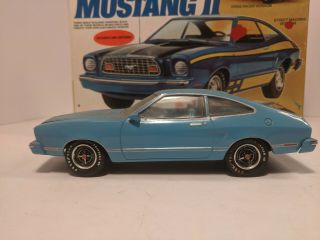 VINTAGE MPC 1977 FORD MUSTANG II 1:25 1 - 7713 BUILT 3