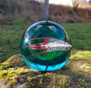 Rare Limited Edition Caithness Scotland Discovery Art Glass Paperweight 381/750