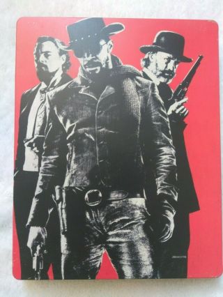 Django Unchained (2012) Rare 3 - Disc Limited Edition Steelbook Blu - ray 3