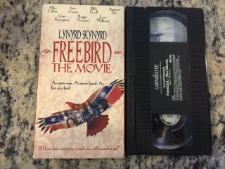 Lynyrd Skynyrd Freebird The Movie Rare Oop Vhs 1996 Rock Documentary Biopic Htf