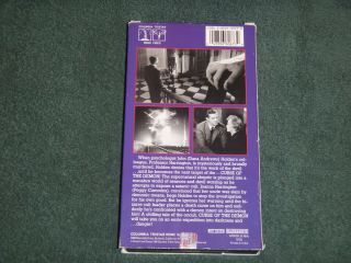 Curse of the Demon (VHS,  1987) Rare 1957 Occult Classic BOX AND TAPE ARE 2