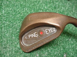 Rare Ping Eye 2 Becu Copper Lob Wedge Red Dot Square Grooves
