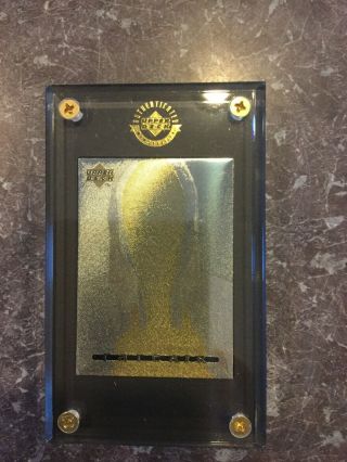 Upper Deck Rare Air Michael Jordan - 24k Gold/nickel - Silver - Collectible Card