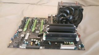RARE XFX nForce 790i Ultra SLI,  LGA775 w/ Intel q9300 Core 2 Quad and 5GB RAM 3