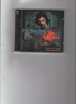 Pat Martino Head & Heart: Consciousness/live 2 Cd 1998 Oop Rare Jazz Guitar