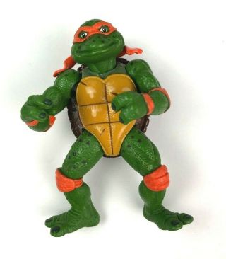 Vintage 1991 - 92 Playmates Tmnt Teenage Mutant Ninja Turtles Movie Star Mike Rare