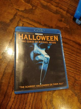Halloween Curse Of Michael Myers Blu Ray Rare Oop