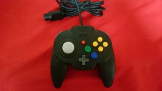 Rare Nintendo 64 Hori Pad Mini Controller Black Japan