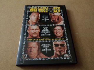 Wwe No Way Out 2003 03 Dvd Rare Wrestling Wwf
