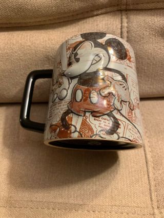 Rare VTG Disney Store Mickey Mouse Mug 3D Collectible Coffee Tea Cup Thailand 3